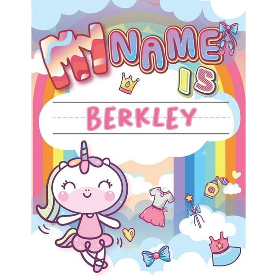My Name is Berkley: Personalized Primary Tracing Book / Learning How to ...