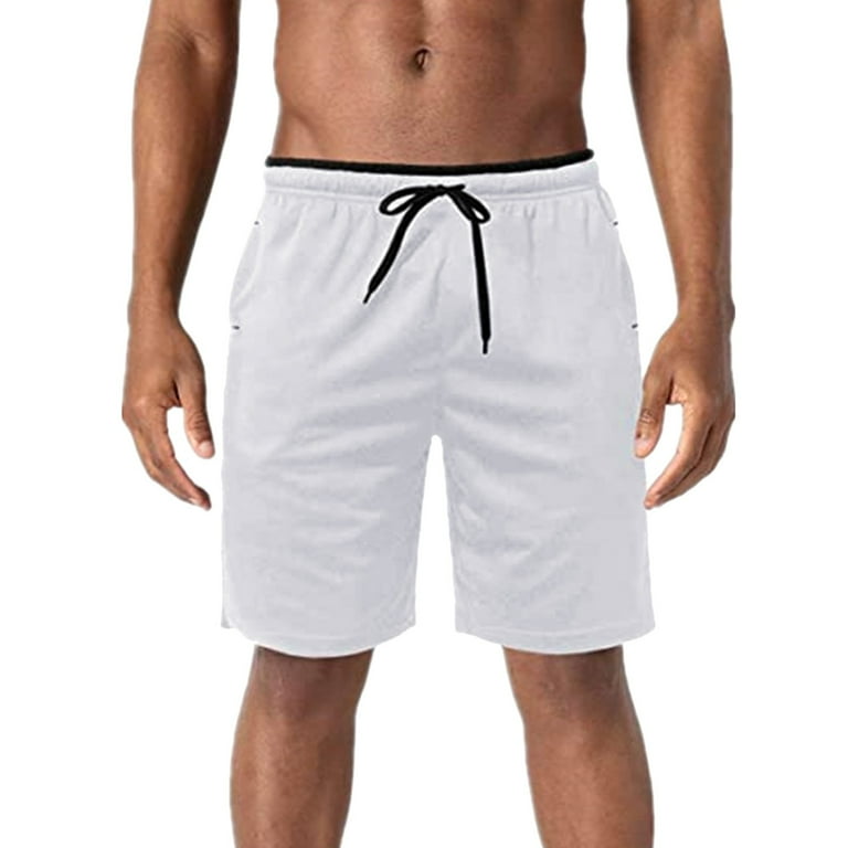 Name Brand Shorts for Men Men Shorts Pack Male Spring Summer Shorts Tethered Color Matching Five Point Sports Beach Shorts Star Boy Shorts for Men