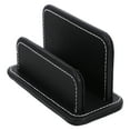 thumbnail image 1 of Name Card Case Holder Desktop Business Card Display Desktop Business Card Stand 10.5X5.5cm Coffee, 1 of 6
