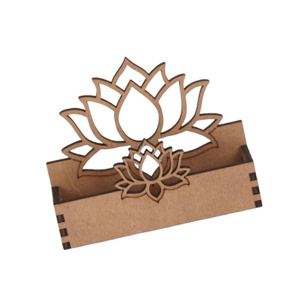 Name Cards Stand Business Cards Holders Wooden Flower Card Holders for Home School