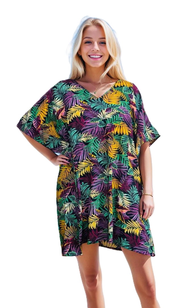 Name Drop Ingear Batik Poncho Dress