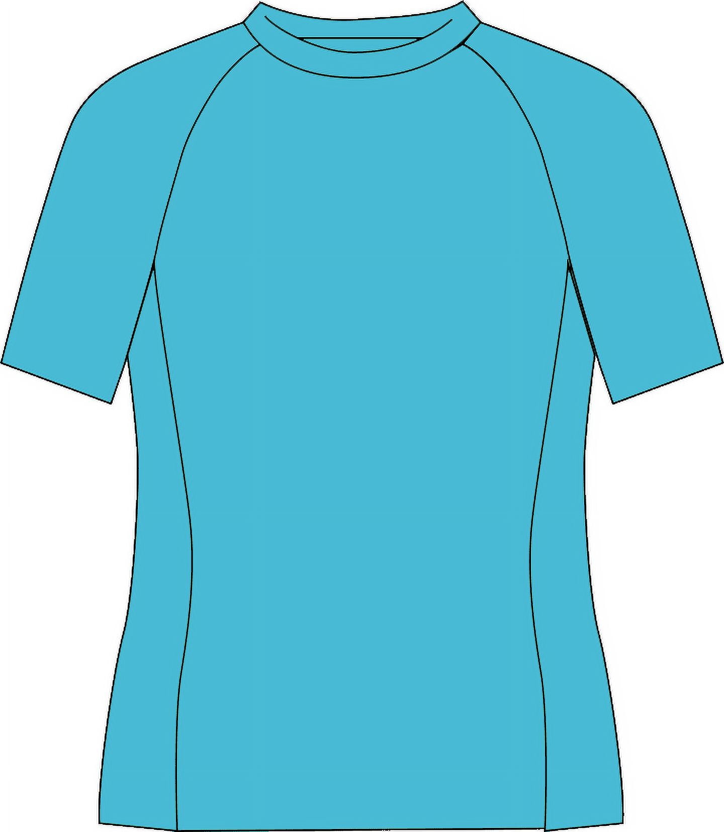 Name Drop Short Sleeve Rashguard (Girl's)