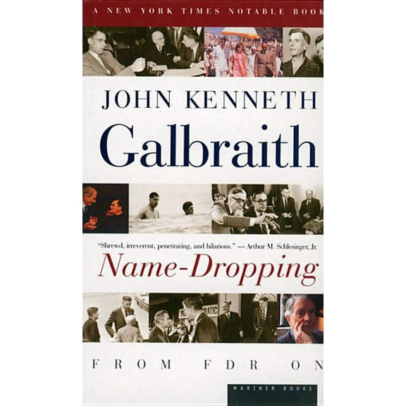 Name-Dropping: From F.D.R. on, (Paperback)