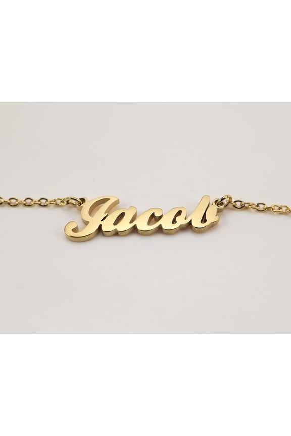 Name Necklace Personalized Engraved Name Pendant For Womens Friends[o5982]