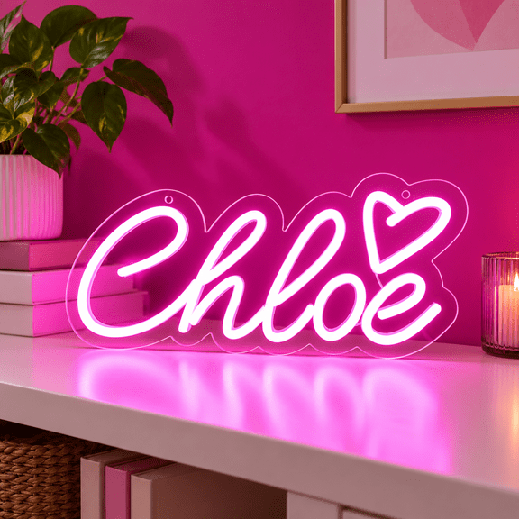 Name Neon Sign For Wall Decor Led Man Cave Bedroom