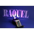 thumbnail image 1 of Name Night Light Up Table Desk Lamp LED Custom Any Name Shape Personalized Create Your Own Kids Room, Our Newest Feature - It's Wow, with Remote 16 Color Options, Free Engraving, Great Gift, 1 of 10
