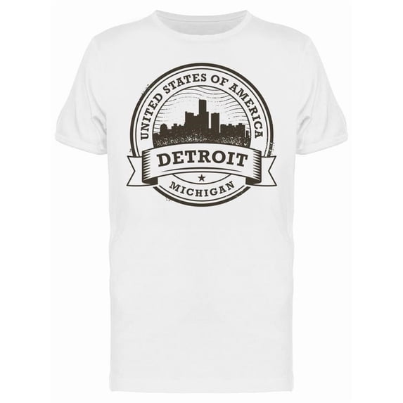 Name Of Detroit Tee Men's -Image by Shutterstock