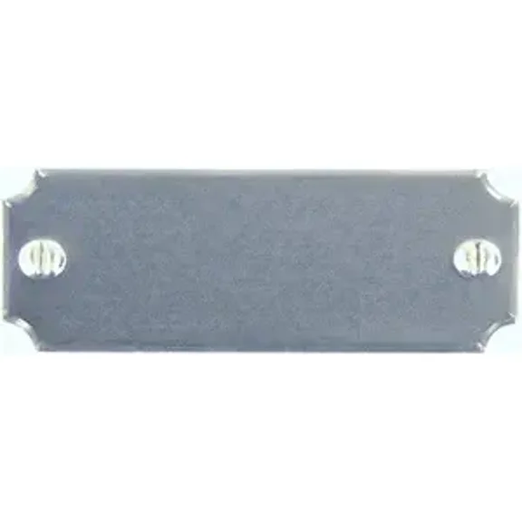 Name Plate, Self-Adhesive, Engravable (Silver