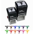 thumbnail image 1 of Name Question Mark Teacher Motivation Self-Inking Rubber Stamp Ink Stamper - Green Ink - Small 1 Inch, 1 of 7