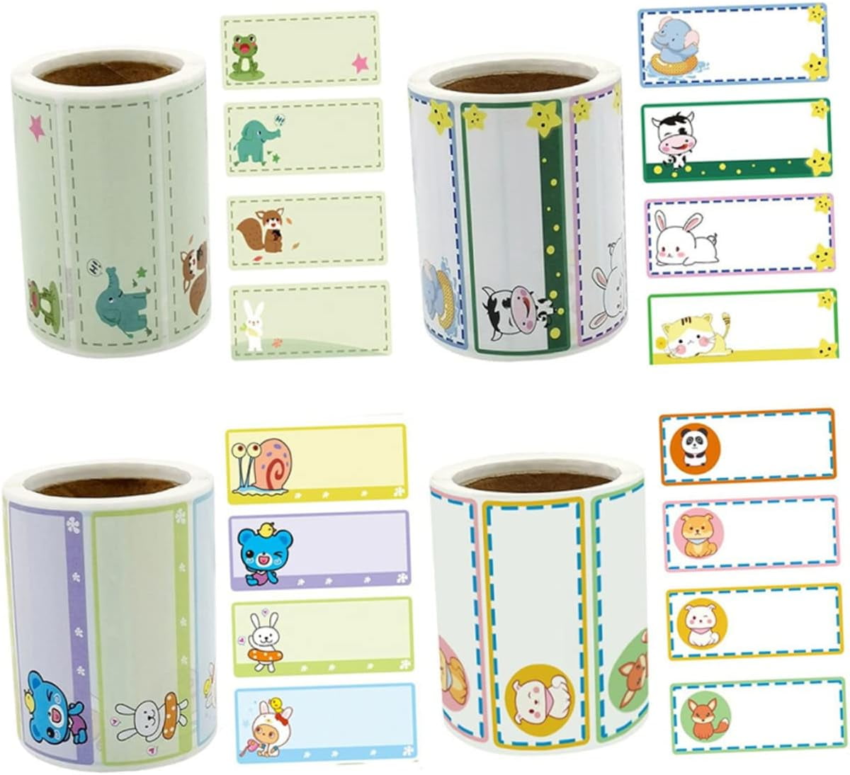 Name Stickers Gift Tag Stickers Cute Supplies for Babies File Folder