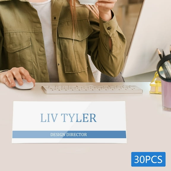 Name Tent Holder Clear Plastic Name Tent Holders, Plastic Name License Plate Holder