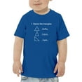thumbnail image 1 of Name The Triangles Toddler T-Shirt,  4 Toddler, 1 of 4