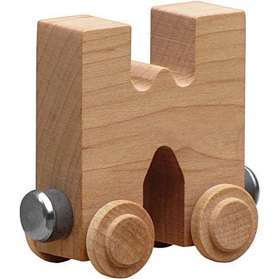 NameTrain Clear Finish Letter Cars - W