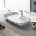 thumbnail image 1 of Nameeks CeraStyle 074400-U-One Hole Cerastyle 28-3/5" Ceramic Bathroom Sink For Vessel, 1 of 1