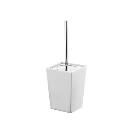 Nameeks 1533 Gedy Free Standing Toilet Brush Holder - White