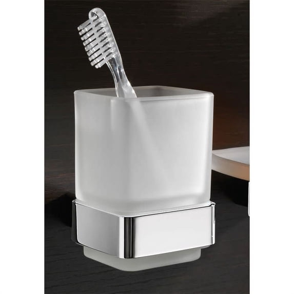 Nameeks Gedy 5410-13 Gedy Free Standing Tooth Brush Holder - Chrome