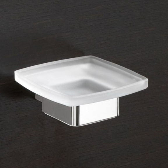 Nameeks 5411 Gedy Lounge Collection Wall Mounted Soap Dish - Chrome