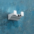 thumbnail image 1 of nameeks 5726 gedy double wall mounted robe hook, 1 of 1