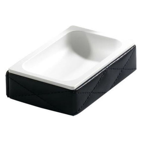 Nameeks Gedy 5911-55 Gedy Atlantis Collection Free Standing Soap Dish - Black