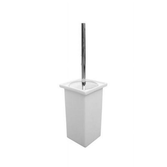 Nameeks 6633 Gedy Free Standing Toilet Brush Holder - Moka