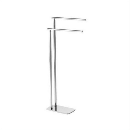 Nameeks 7331 Gedy Floor Standing Towel Stand - Chrome
