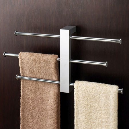 Nameeks 7630 Gedy Wall Mounted Towel Rack - Chrome
