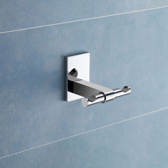 Nameeks Gedy 7826-13 Maine Double Robe Hook - Chrome