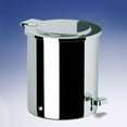 thumbnail image 1 of Nameeks 89100 Windisch Free Standing Waste Basket - Chrome, 1 of 1