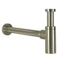 thumbnail image 1 of Nameeks Remer 958L-NP Remer 12" Wall Mounted P-Trap - Nickel, 1 of 2