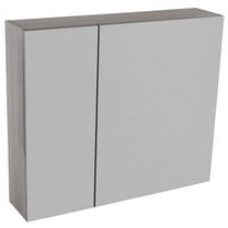 Nameeks Acf S720 Single 35-3/8" X 30-5/16" Lighted Frameless 2 Door Medicine Cabinet -