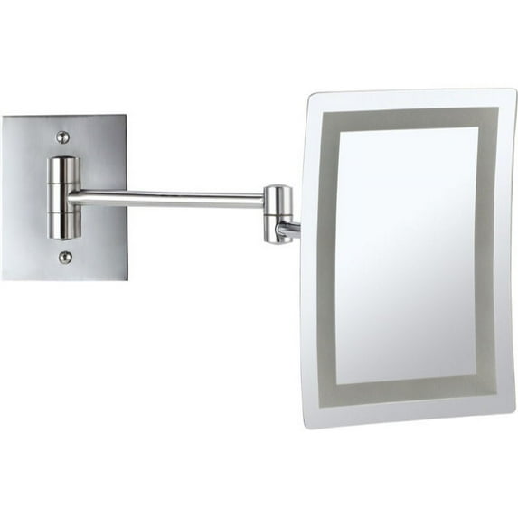 Nameeks Ar7702-3X Glimmer 6-5/16" W X 8-11/16" H Modern Rectangular Framed Bathroom Wall