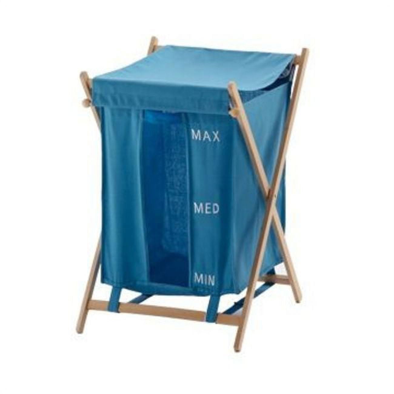Nameeks Gedy BU38-11 Gedy Free Standing Laundry Basket - Blue