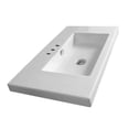thumbnail image 1 of Nameeks Tecla CAN03011-Three Hole Tecla 39-3/8" Ceramic Wall Mounted / Drop In Bathroom, 1 of 1