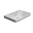 thumbnail image 1 of Nameeks CeraStyle 079600-U-Three Hole Noura 23-5/8" Rectangular Ceramic Wall Mount / Drop, 1 of 1