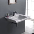 thumbnail image 1 of Nameeks Cerastyle 090600-U-One Hole Anova 25-1/2" Rectangular Ceramic Wall Mount / Drop In, 1 of 2