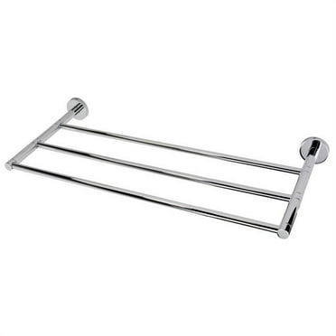 Nameeks Fe44 Gedy 24" Wall Mounted Towel Rack - Chrome