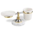 thumbnail image 1 of Nameeks StilHaus G15M-04 Stilhaus Free Standing Toothbrush Holder - Gold, 1 of 1