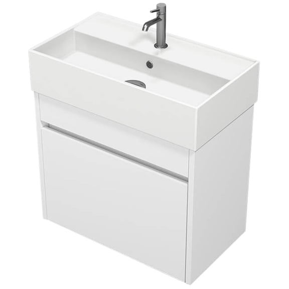 Nameeks Mini6 Mini 24" Wall Mounted Single Basin Vanity Set - White
