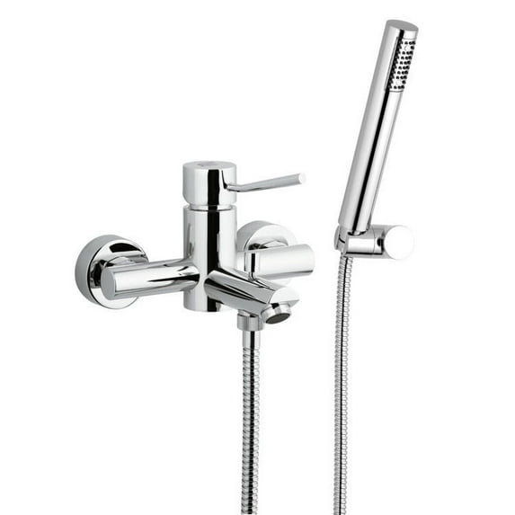 Nameeks N02 Remer Collection Wall Mounted Tub Filler - Chrome