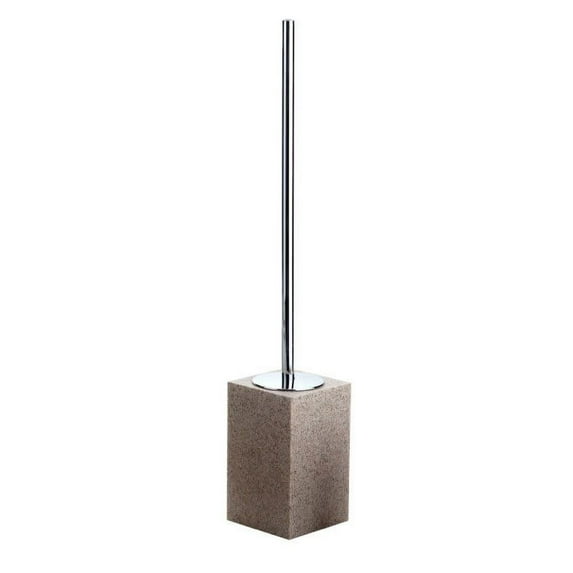 Nameeks Ol33 Gedy Free Standing Toilet Brush Holder - Natural Sand