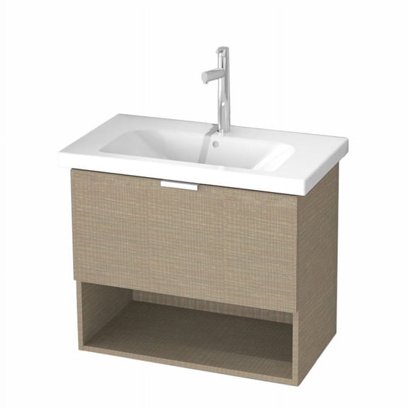 Nameeks ARCOM OP01 Open 32-3/10" Wall Mounted / Floating Vanity Set - Wood