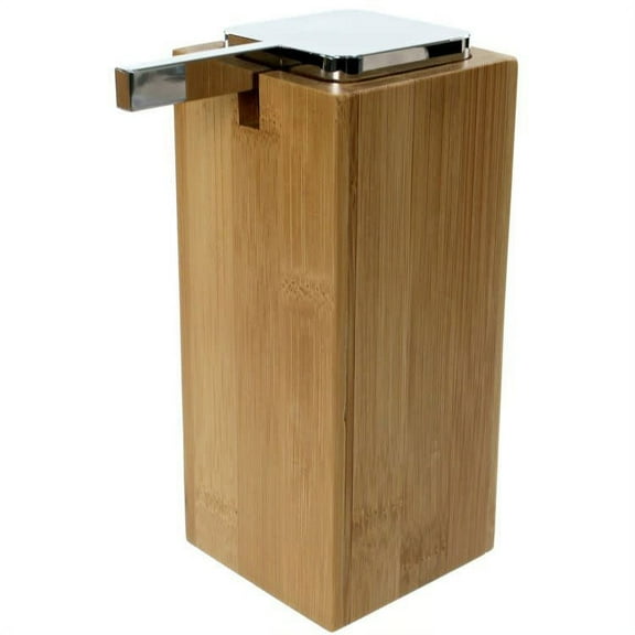 Nameeks Po80 Gedy Collection Free Standing Soap Dispenser - Bamboo