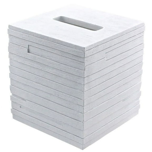 Nameeks Qu02 Gedy Tissue Box Cover - White