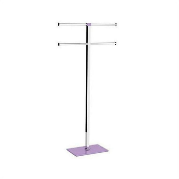 Nameeks Ra31 Gedy Floor Standing Towel Stand - Lilac