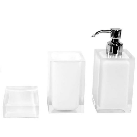 Nameeks Ra500 Gedy Bathroom Accessories Set - White