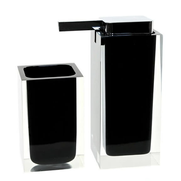 Nameeks Ra680 Gedy Bathroom Accessories Set - Black