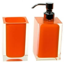 Nameeks Ra681 Gedy Bathroom Accessories Set - Orange