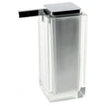 thumbnail image 1 of gedy ra80-73 square silver countertop soap,, 1 of 2