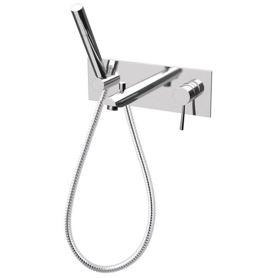 Nameeks Remer N04 Remer Collection Wall Mounted Tub Filler - Chrome
