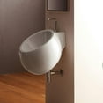 thumbnail image 1 of Nameeks Scarabeo 8100-One Hole Scarabeo 16-1/2" Ceramic Wall Mounted Bathroom Sink - White, 1 of 3